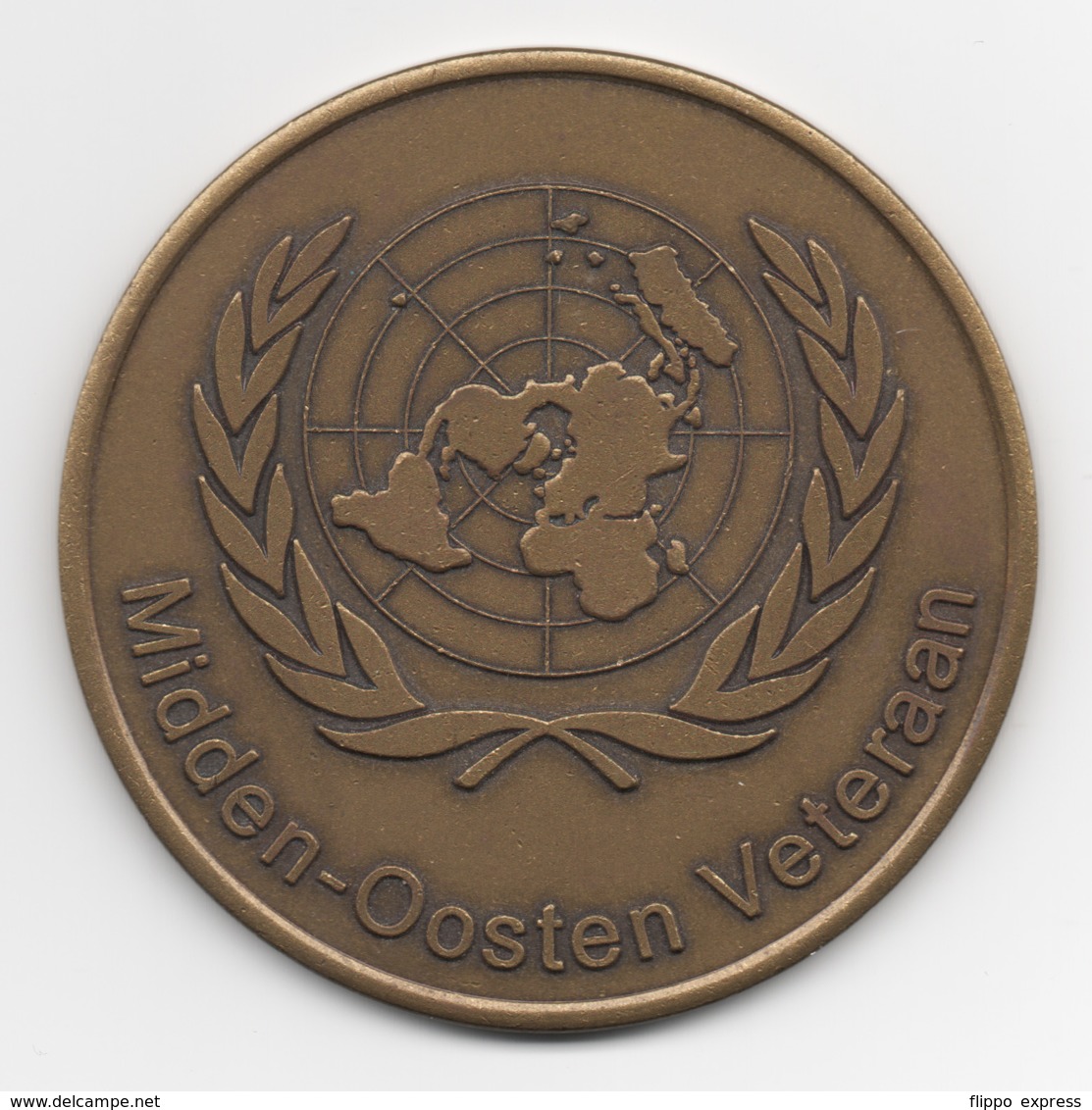 Netherlands: Midden-Oosten Veteraan. Military Coin, Medal - Andere & Zonder Classificatie