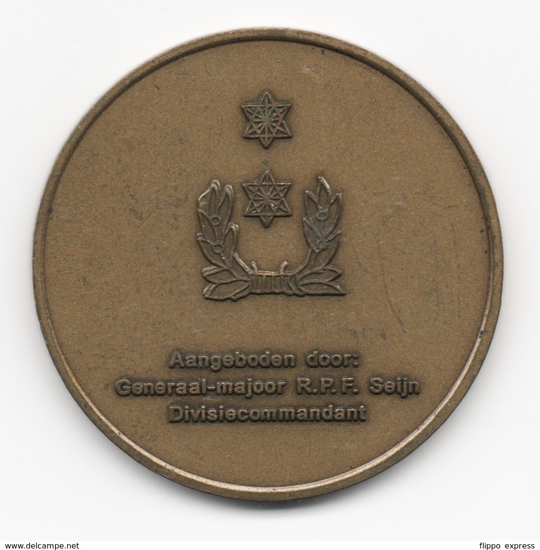 Netherlands: 1Divisie "7 December" . Military Coin, Medal - Andere & Zonder Classificatie