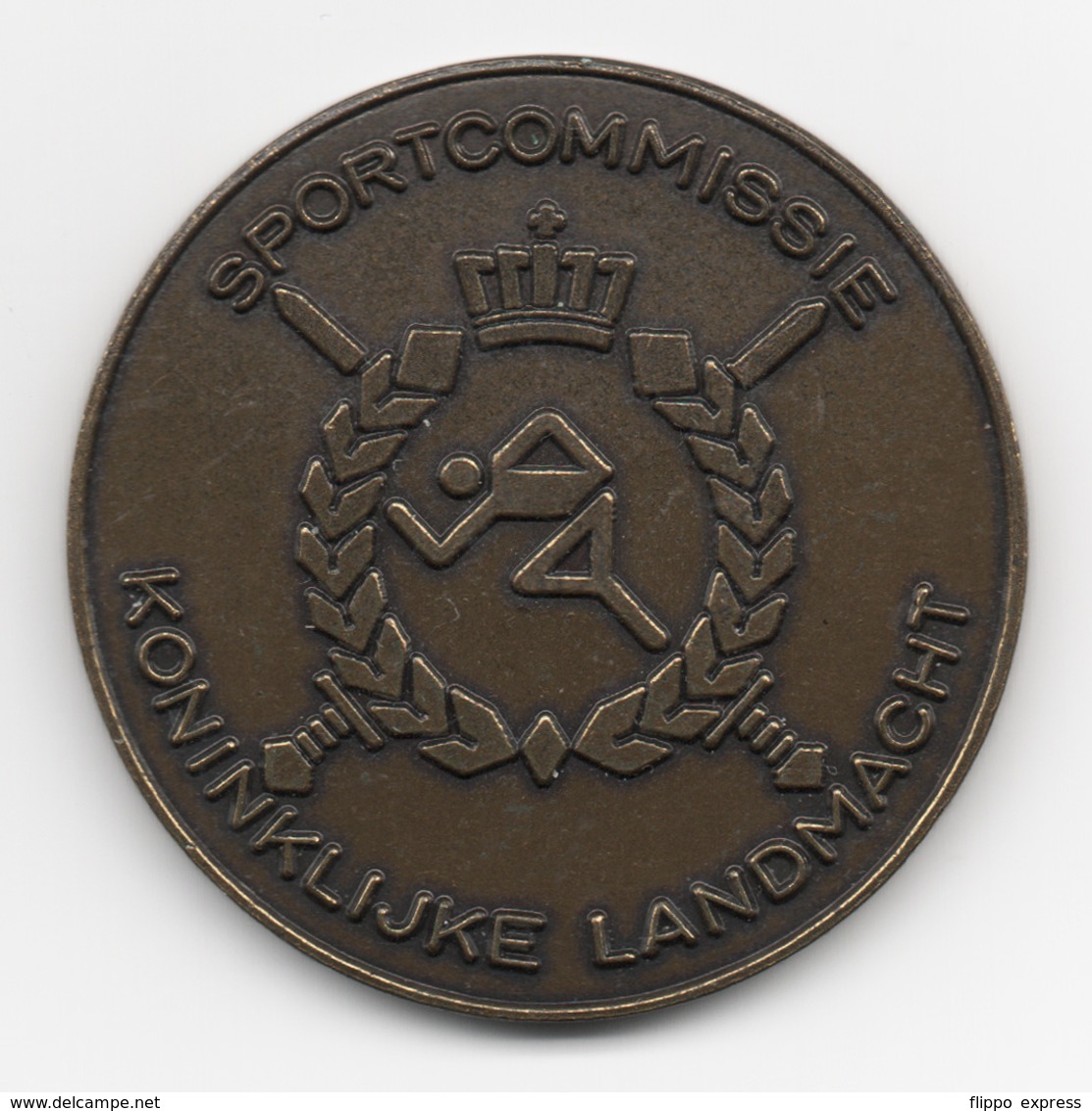 Netherlands: Sportcommissie Koninklijke Landmacht. Military Coin, Medal - Andere & Zonder Classificatie