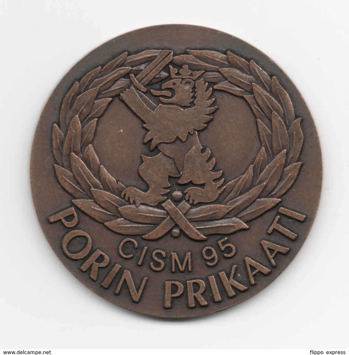 Netherlands: CISM 95 Porin Prikaati. Military Coin, Medal - Andere & Zonder Classificatie