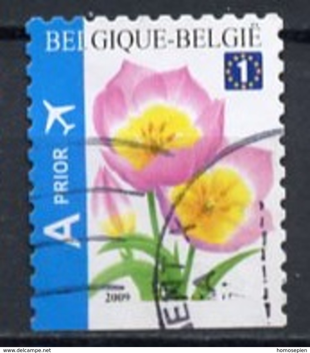 Belgique - Belgium - Belgien 2009 Y&T N°3853b - Michel N°3918Du (o) - (svi) 1 Tulipe - Used Stamps