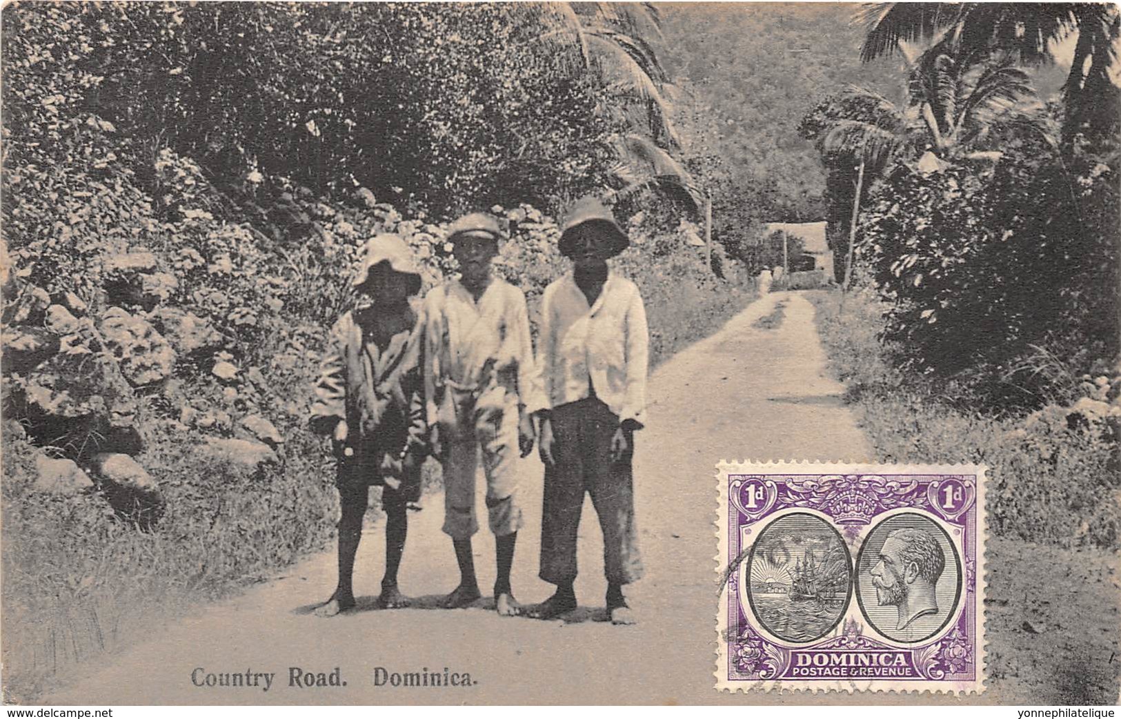 Dominique / 19 - Country Road - Beau Cliché Animé - Dominica