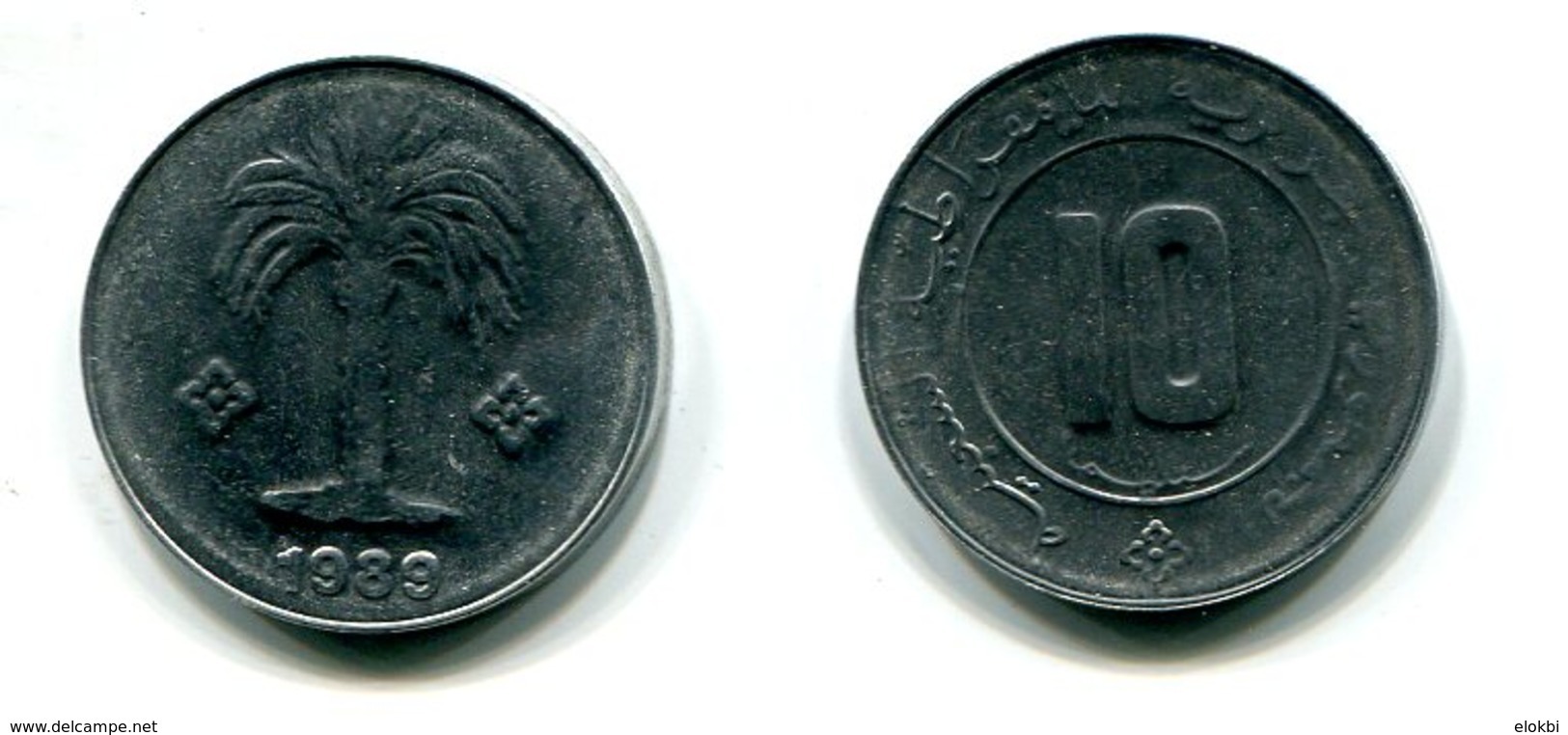 10 Centimes 1989 Type Palmier FDC - Algérie