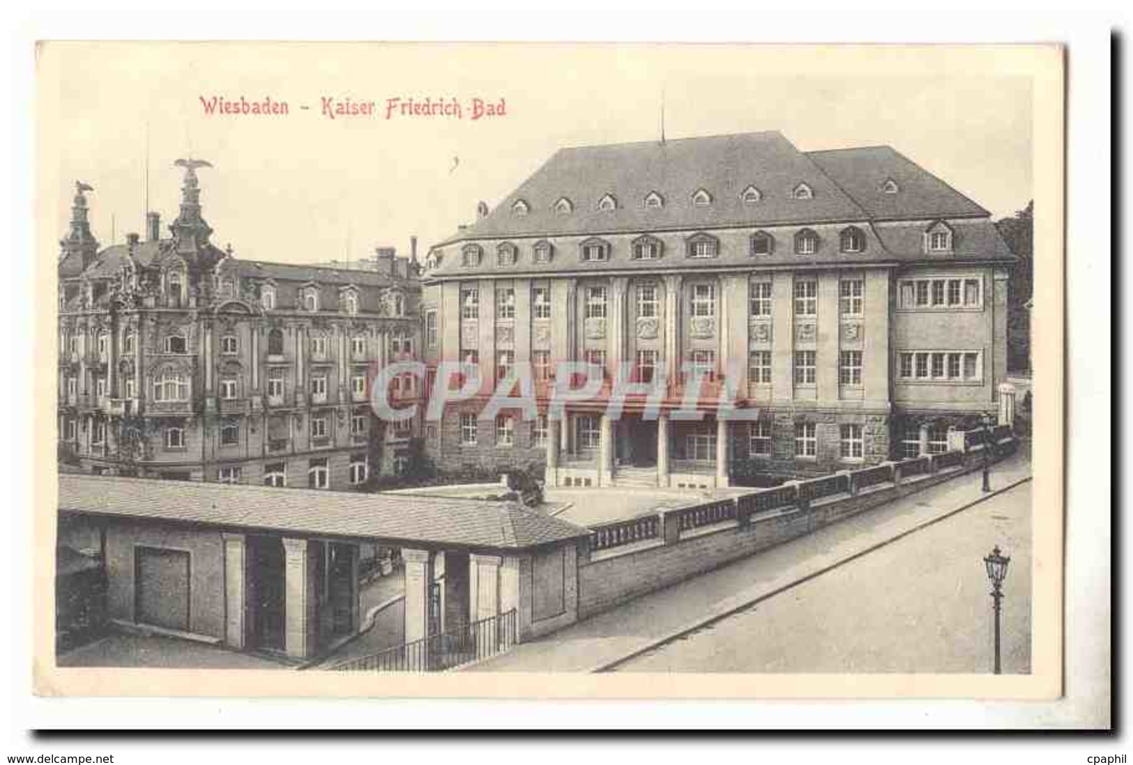 Wiesbaden CPA Kaiser Friedrich Bad - Wiesbaden