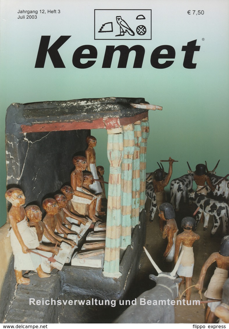 Egypt: Kemet Magazine, 2003, Jrg. 12, Heft 1, 2, 3, 4 - Andere & Zonder Classificatie