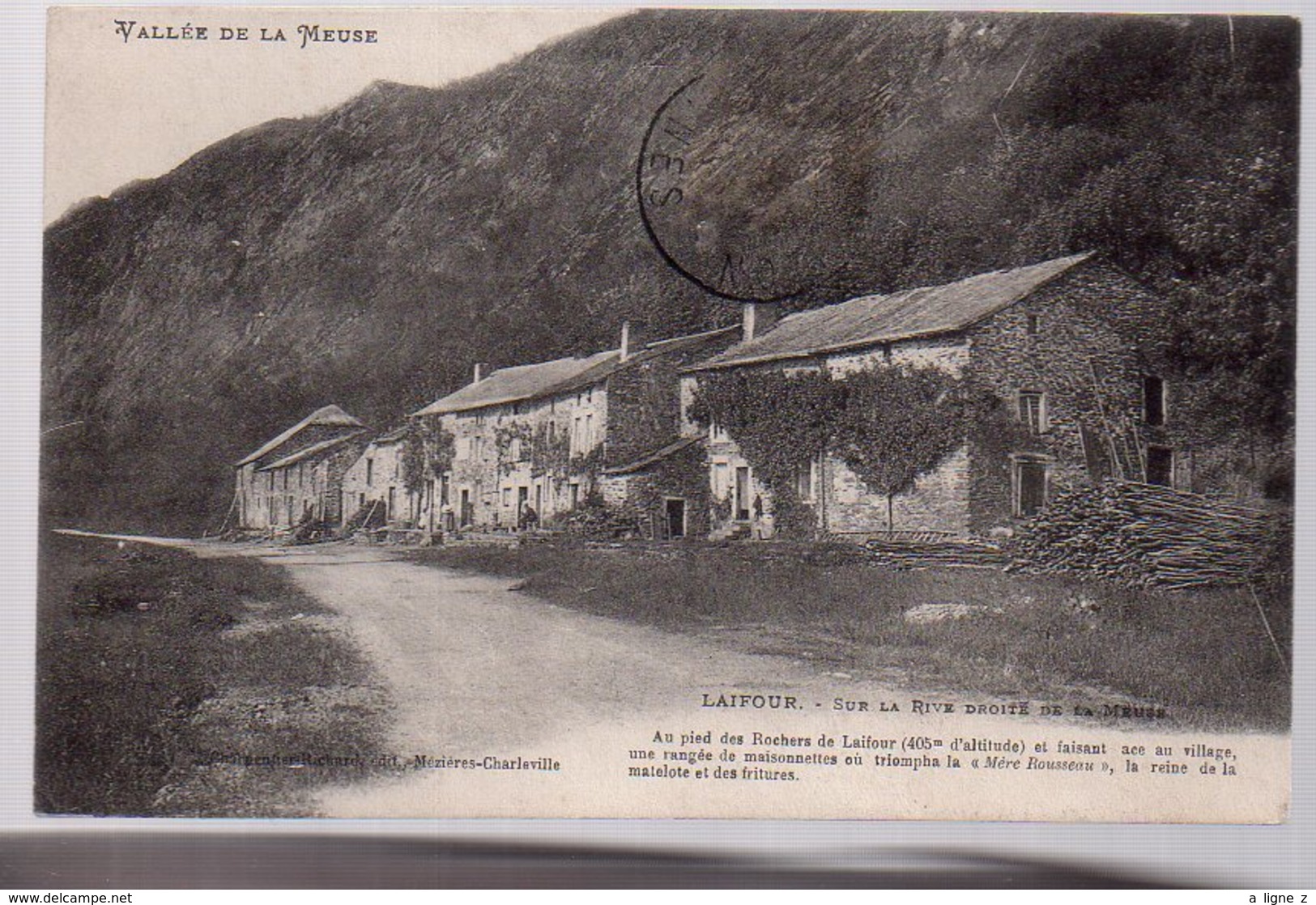 REF 362 - CPA 08 LAIFOUR Sur La Rive Droite De La Meuse - Autres & Non Classés