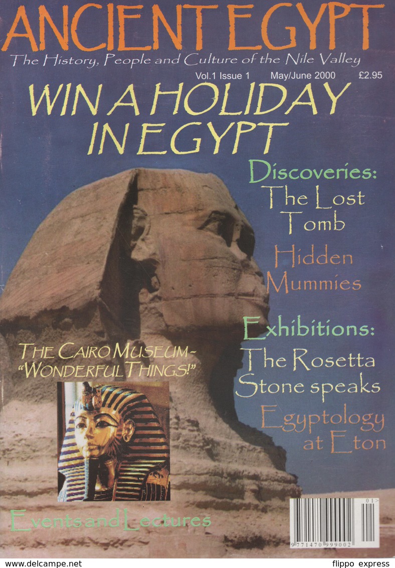 Egypt: Ancient Egypt, 2000/2001, Vol. 1, Issue 1,2,3,4,5,6 - Histoire