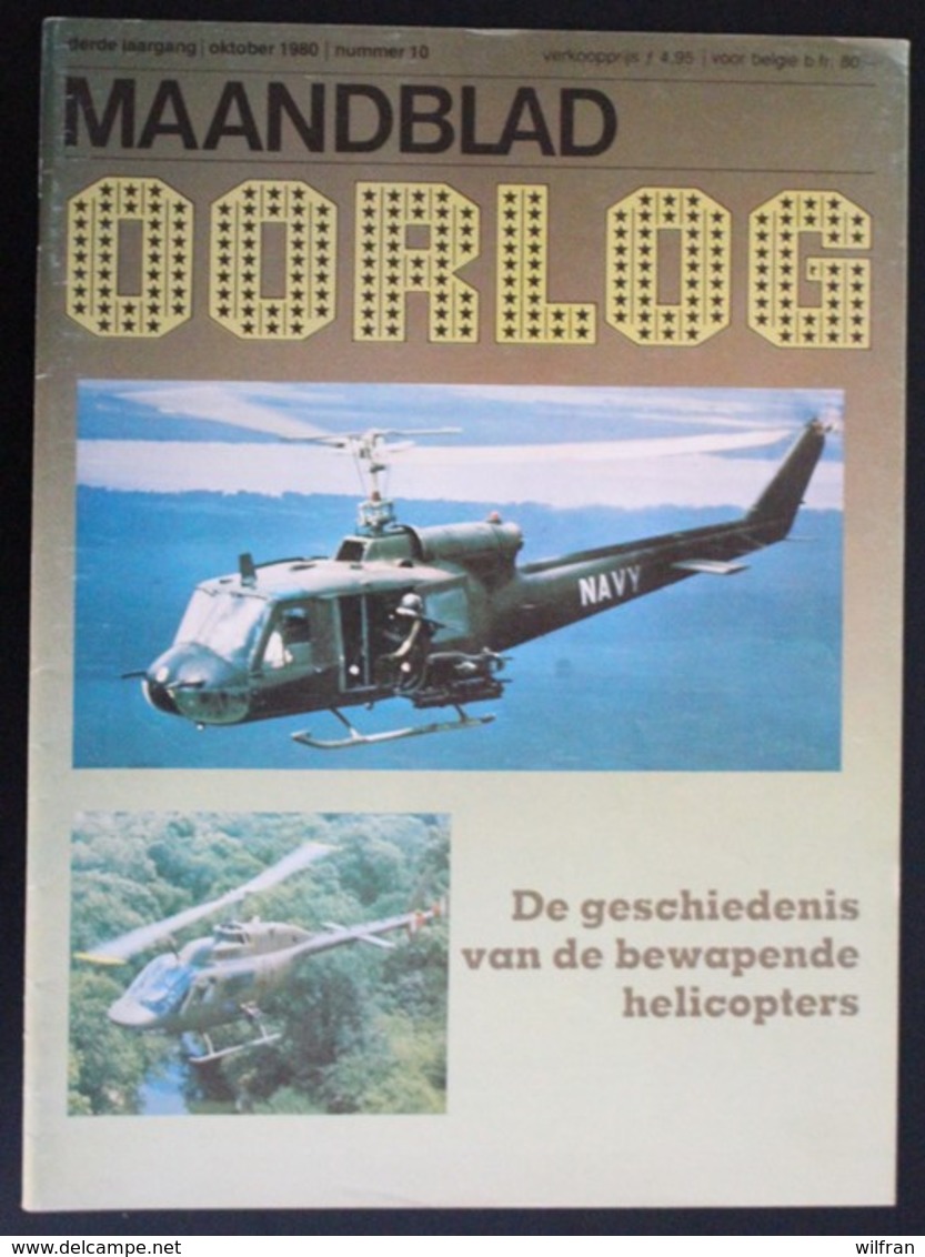 Maandblad Oorlog 3de Jaargang Oktober 1980 Nr 10 - Andere & Zonder Classificatie