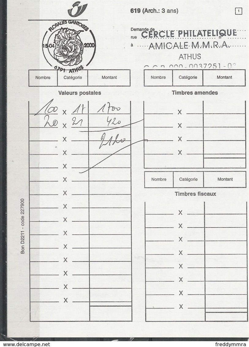 Belgique: Oblitération 1er Jour (Floralies Gantoises) Sur Document De La Poste - Post Office Leaflets