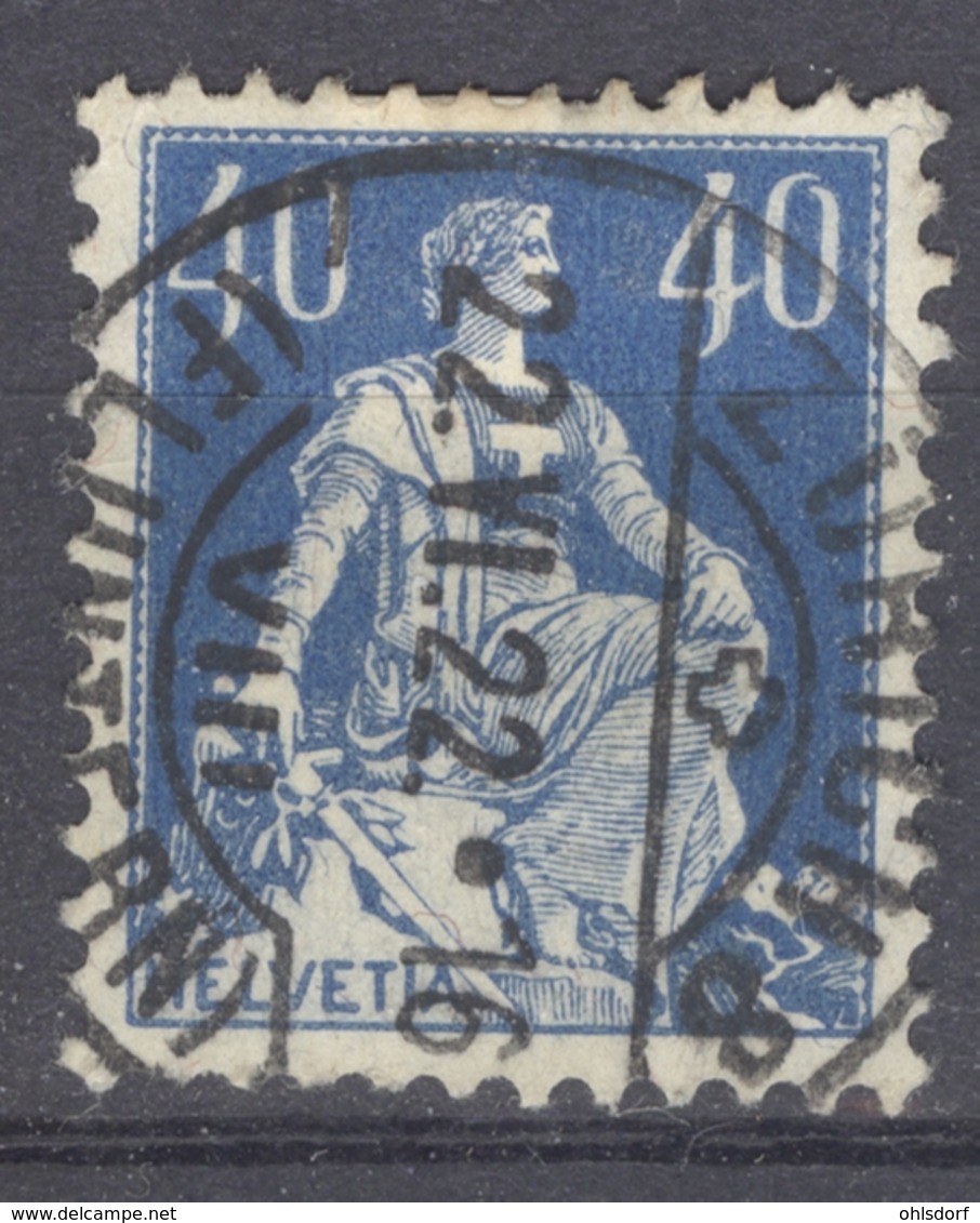 HELVETIA 1921-34: Mi 170 / YT 164, O - FREE SHIPPING ABOVE 10 EURO - Used Stamps