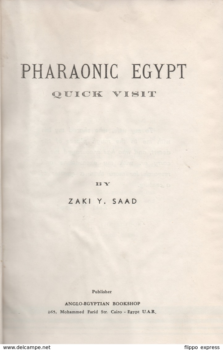 Egypt: Pharonic Egypt Quick Visit - Andere & Zonder Classificatie