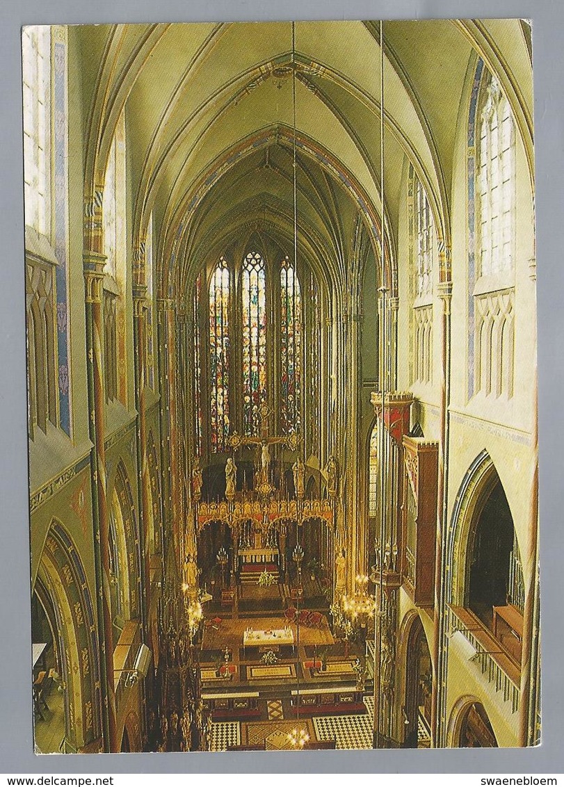 NL.- AMSTERDAM. KERK V.d. H. FRANCISCUS XAVERIUS (ge. De Krijtberg). Singel 446, Interieur. - Kerken En Kathedralen