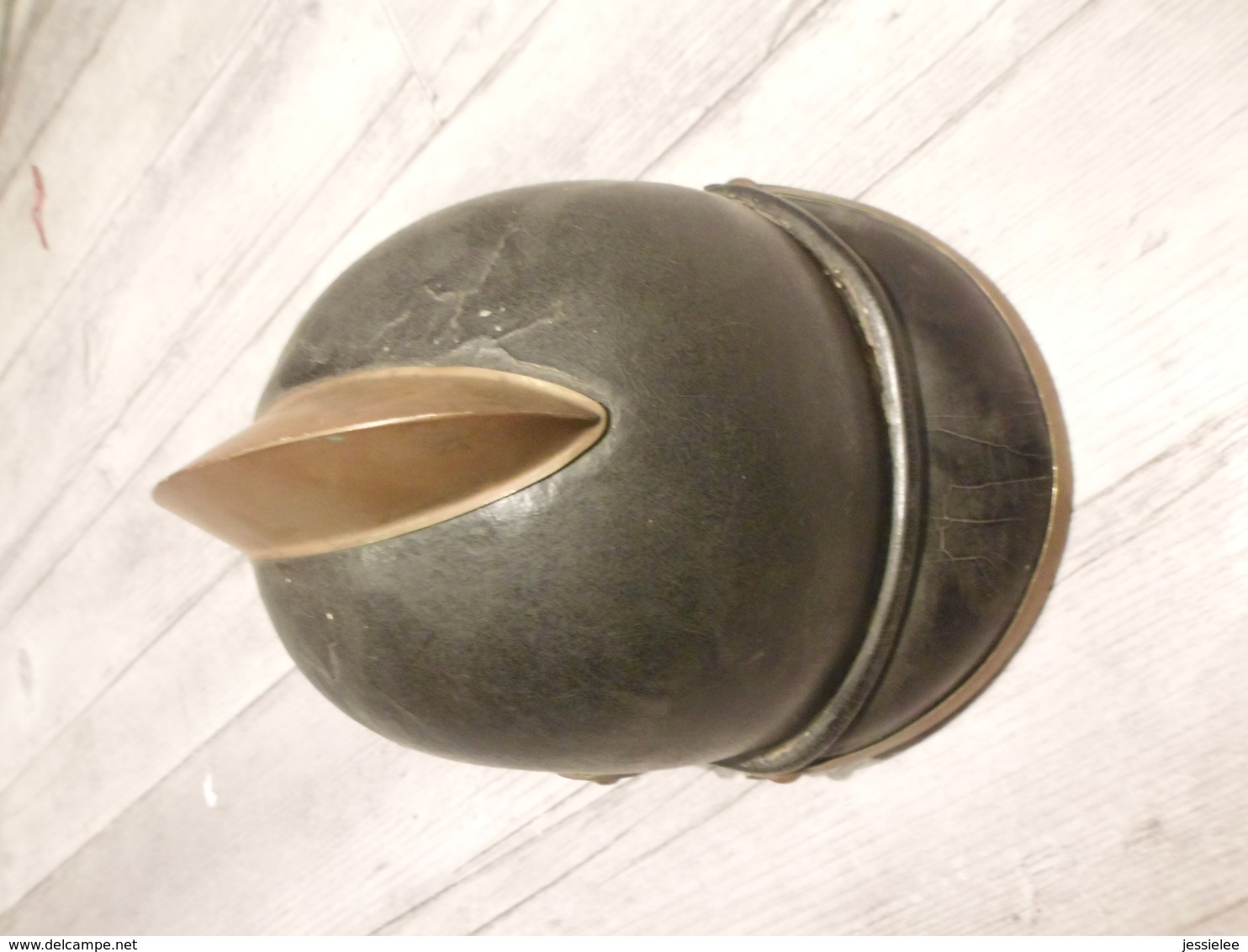 CASQUE POMPIER ALLEMAND ANNEES 1900 - Firemen