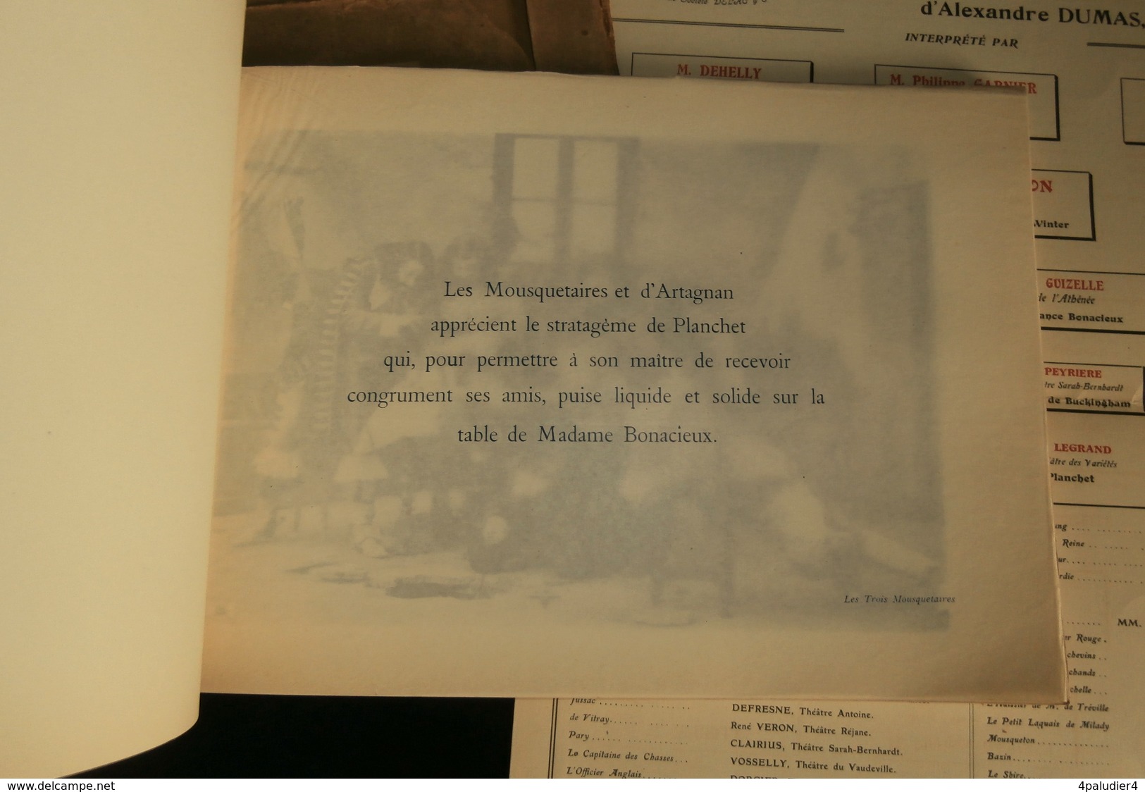 ( Cinéma Alexandre Dumas ) Album LES TROIS MOUSQUETAIRES D'Henri POUCTAL 1912 Le Film D'Art - Art