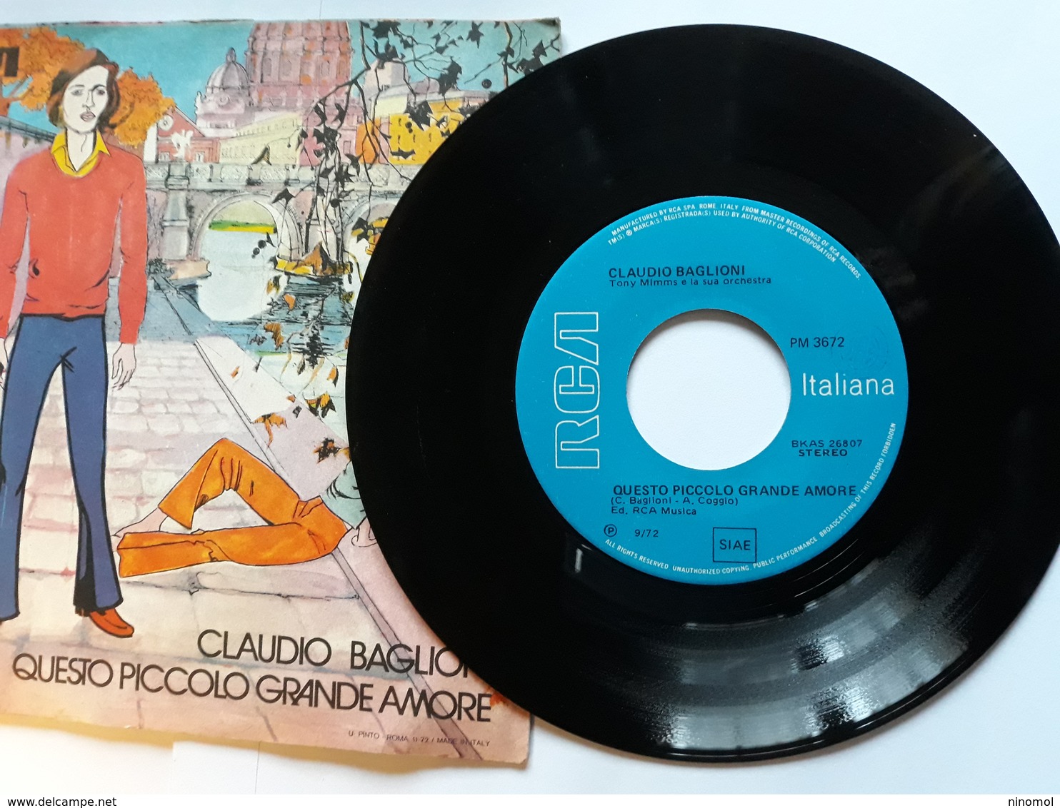 Claudio Baglioni  -  RCA  .  Questo Piccolo Grande Amore  -    Anno 1972.  Perfetto - Disco, Pop