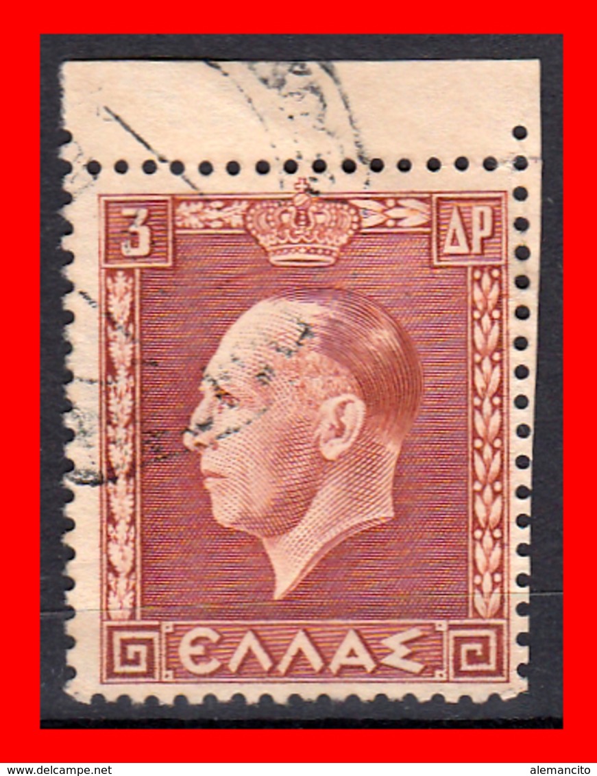 GRECIA – GREECE   SELLO  AÑO 1937 King George II - Usados