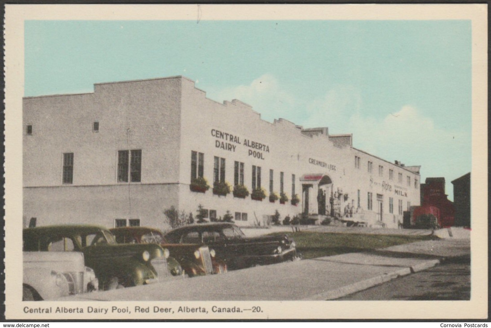 Central Alberta Dairy Pool, Red Deer, C.1950s - Photogelatine Engraving Co Postcard - Other & Unclassified