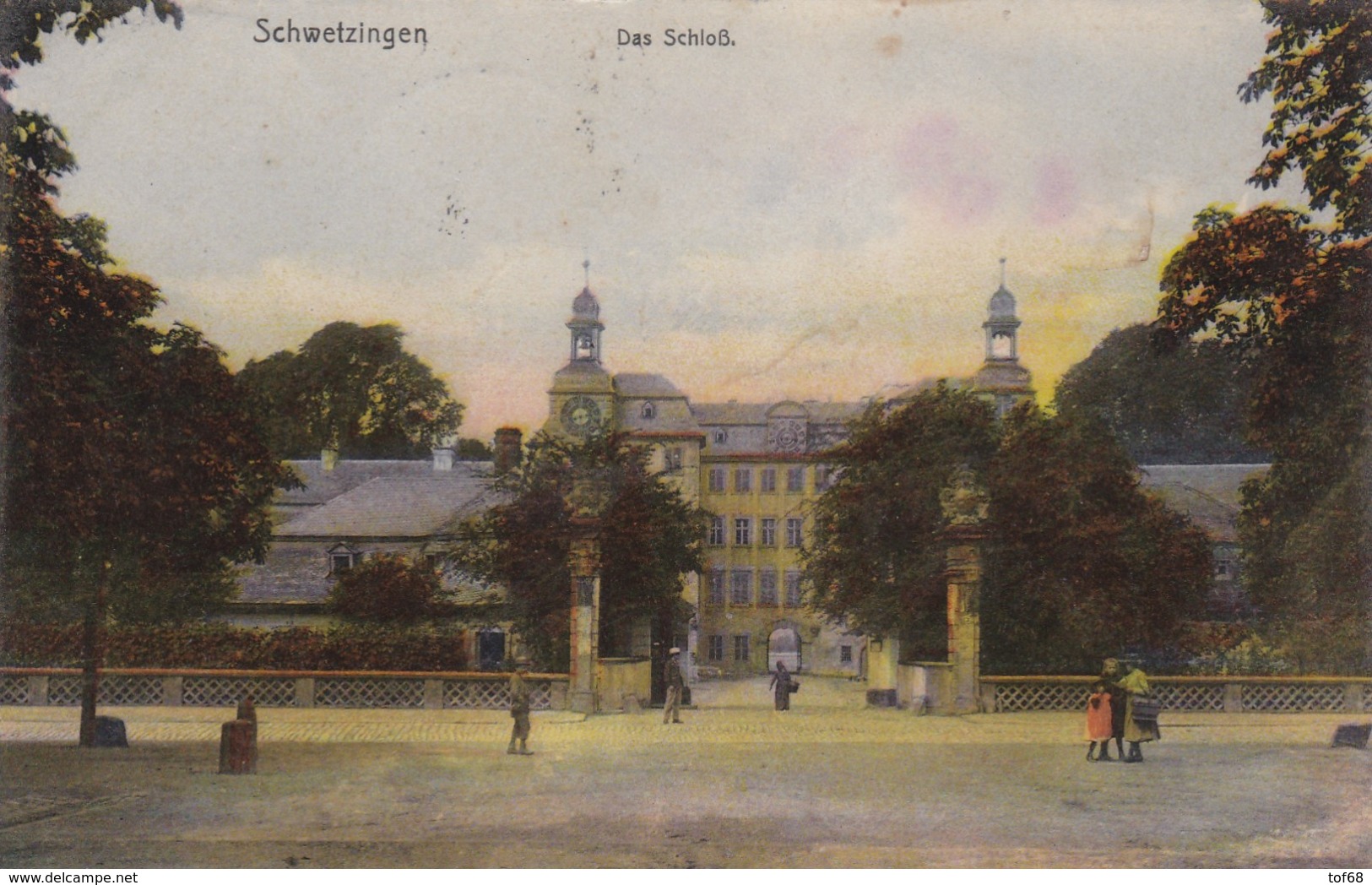 Schwetzingen Das Schloss 1908 - Schwetzingen