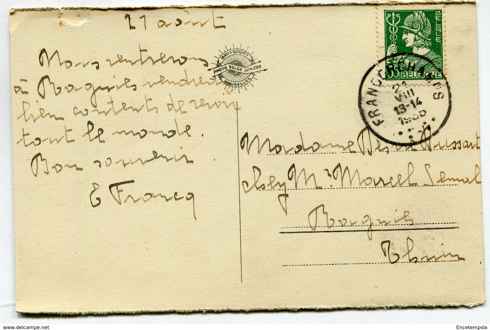 CPA - Carte Postale - Belgique - Stavelot - Le Kiosque - Route Vers Malmedy (SV6777) - Stavelot