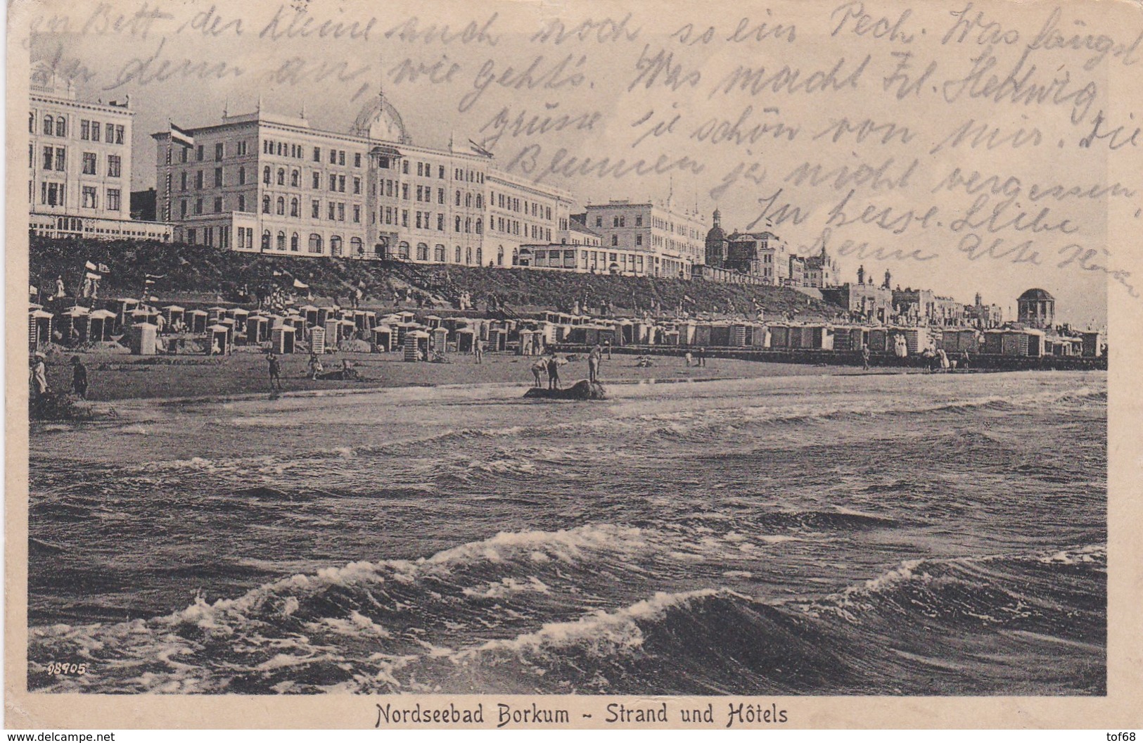 Nordseebad Borkum Strand Und Hotels - Borkum