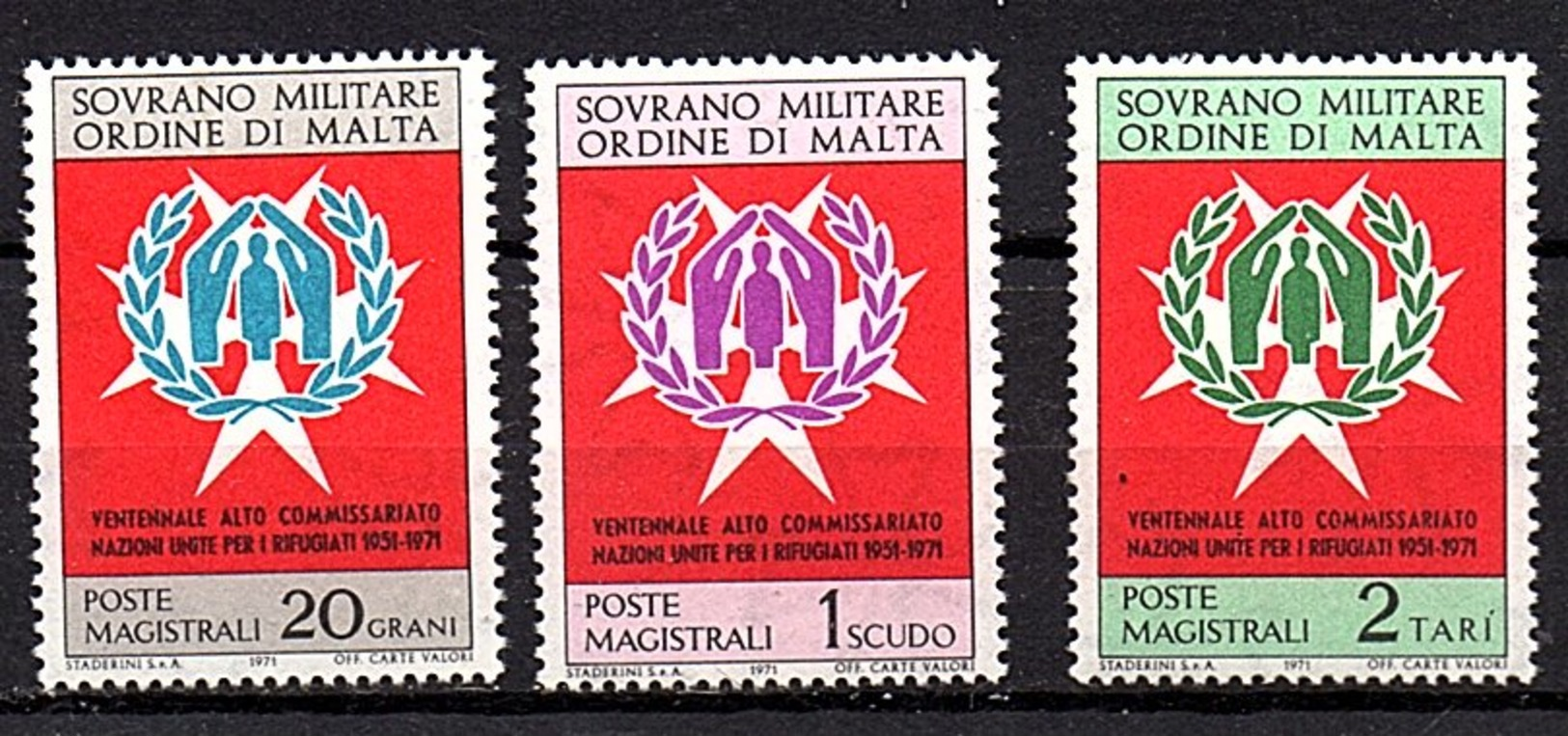 Set 1971 MNH (71) - Malte (Ordre De)