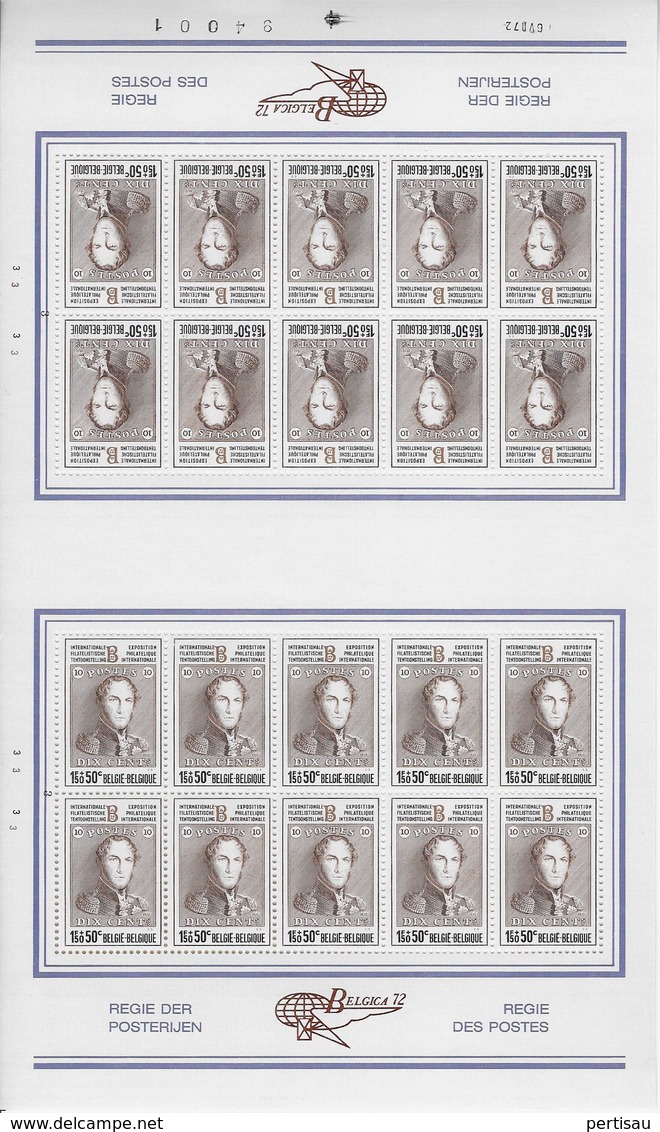 Internationale Belgica 72 Kompleet - Unused Stamps