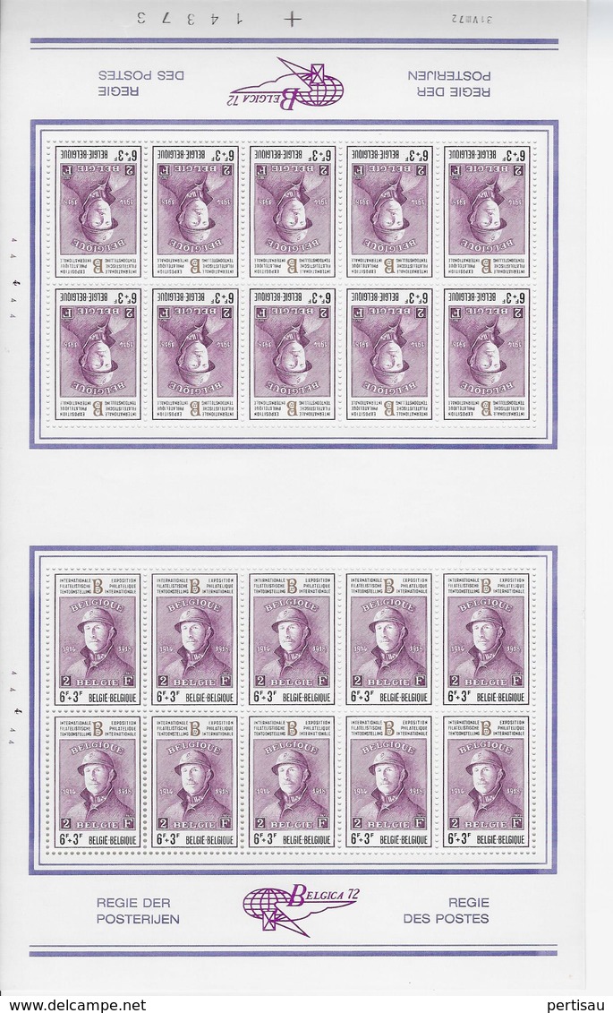 Internationale Belgica 72 Kompleet - Unused Stamps