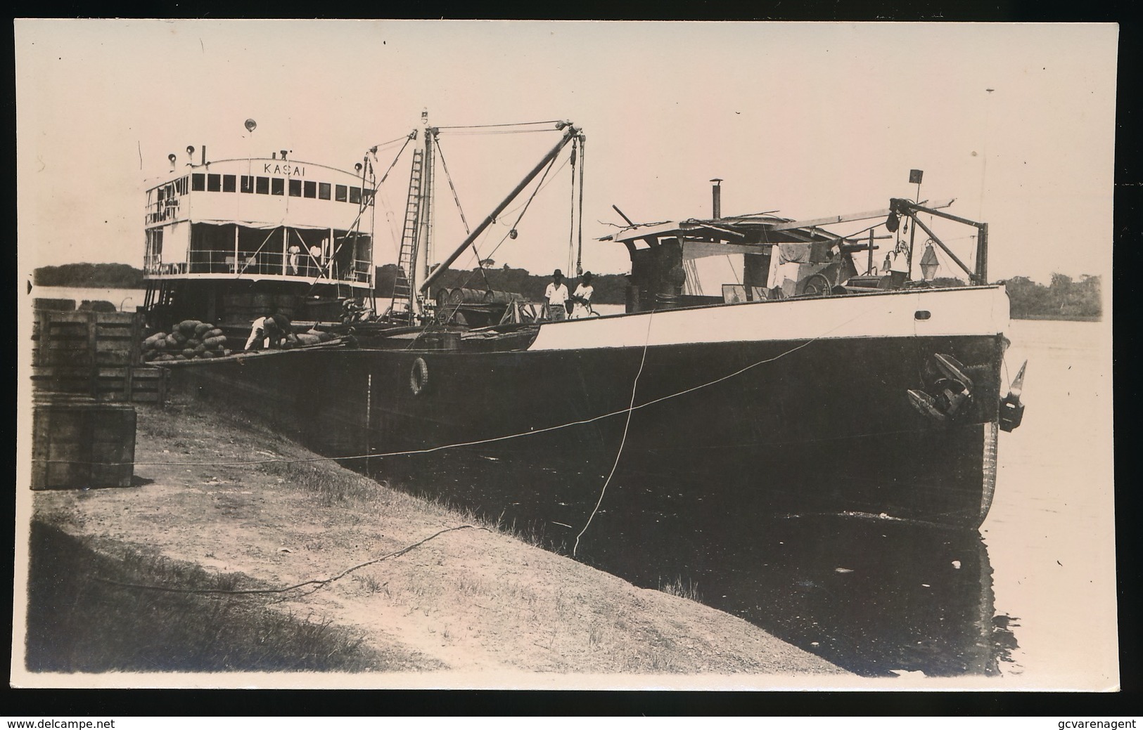 FOTOKAART - STOMER KASAI - BINNENVAART CONGO - Andere & Zonder Classificatie