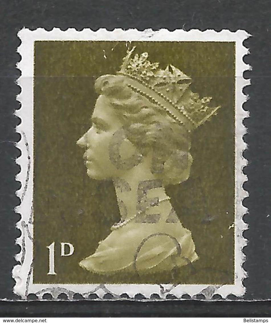 Great Britain 1968. Scott #MH2 (U) Queen Elizabeth II * - Série 'Machin'