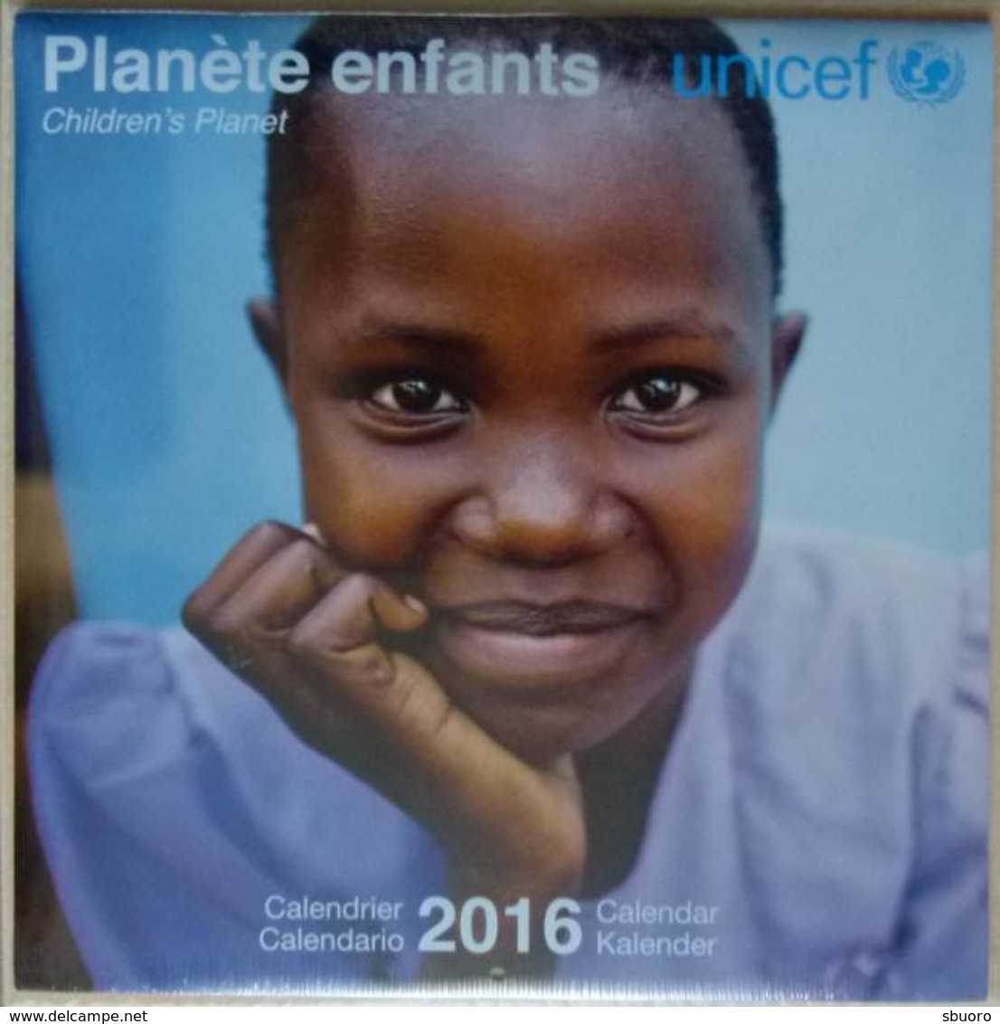 Calendrier Mural Unicef 2016 : Planète Enfants - Childrens' Planet - 30cm X 30cm - Photographies Ethno - Petit Format : 2001-...