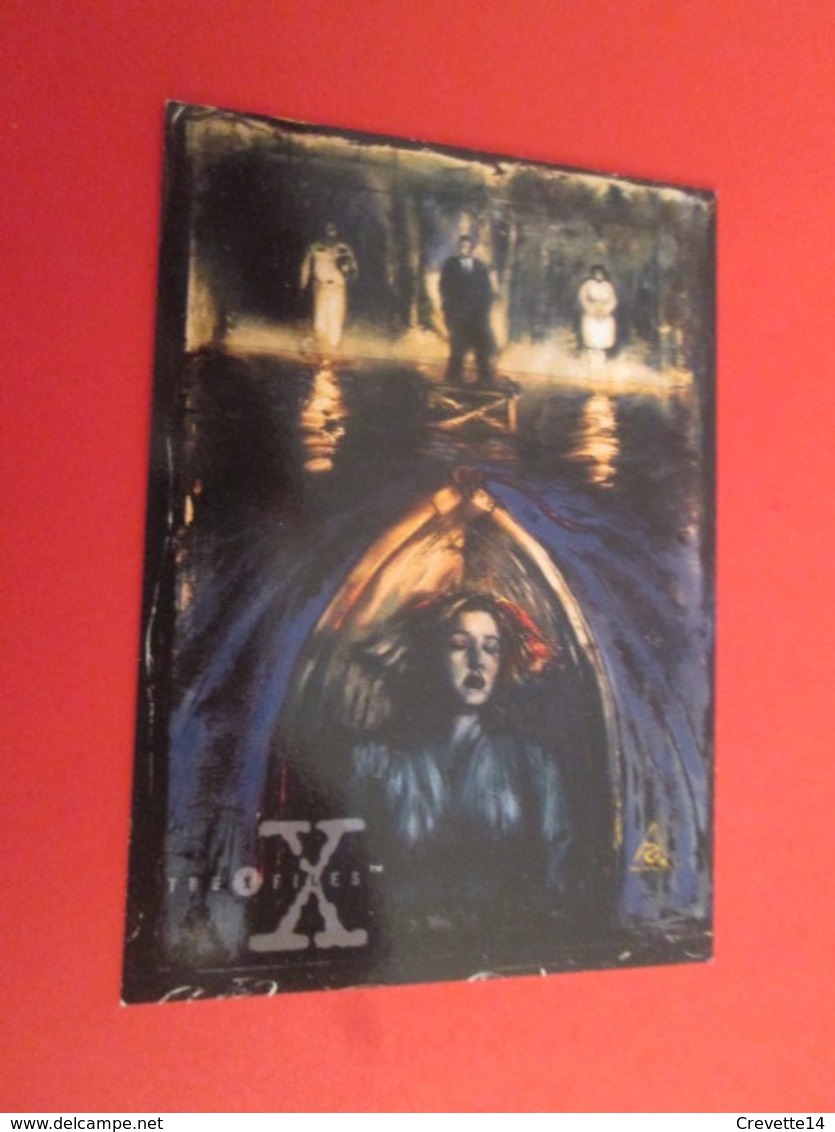 126-150 : TRADING CARD TOPPS SERIE TELE X-FILES MULDER SCULLY : N°17 COMA - X-Files