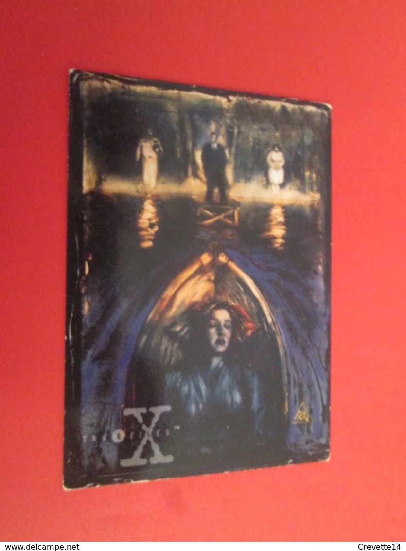 126-150 : TRADING CARD TOPPS SERIE TELE X-FILES MULDER SCULLY : N°17 COMA - X-Files