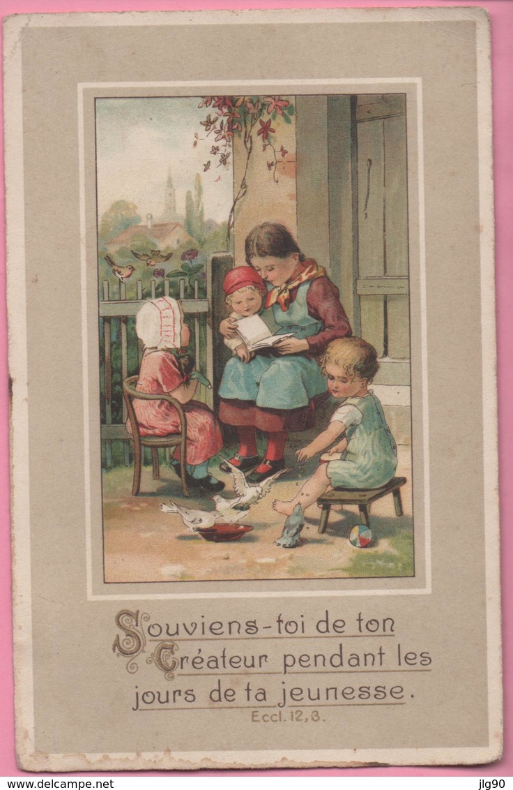 CPA Gravure Femme + Enfants 31-12-31 Etupes Pour Allenjoie (25) - Altri & Non Classificati