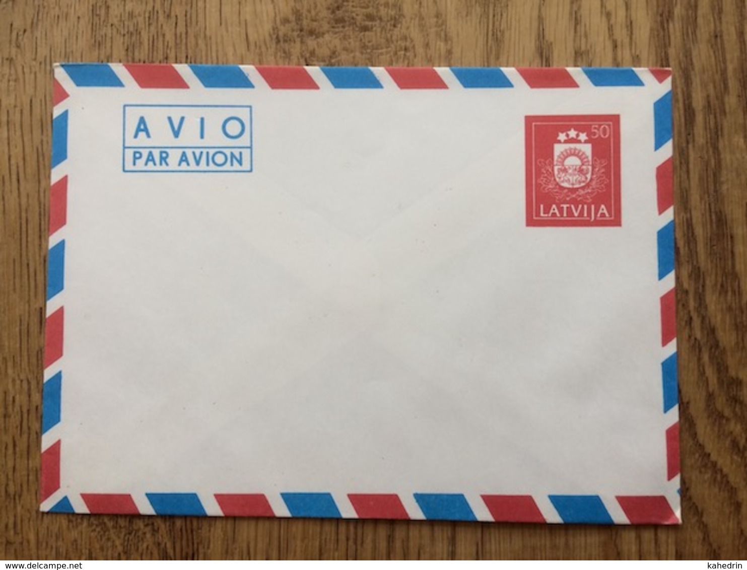 Latvia Latvija Lettland Lettonie, Coat Of Arms Par Avion Air Mail Cover Ganzsache Stationery **, Mint - Latvia