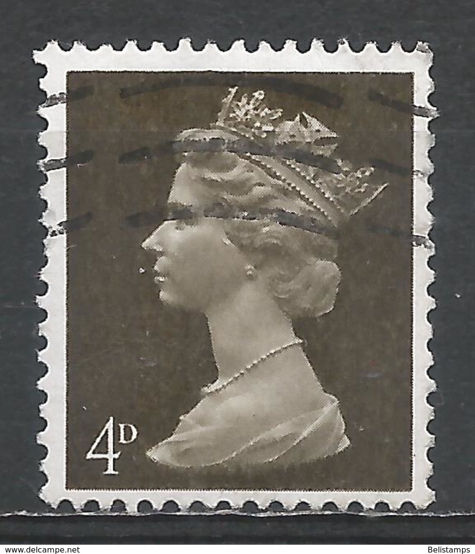 Great Britain 1967. Scott #MH6 (U) Queen Elizabeth II * - Machins