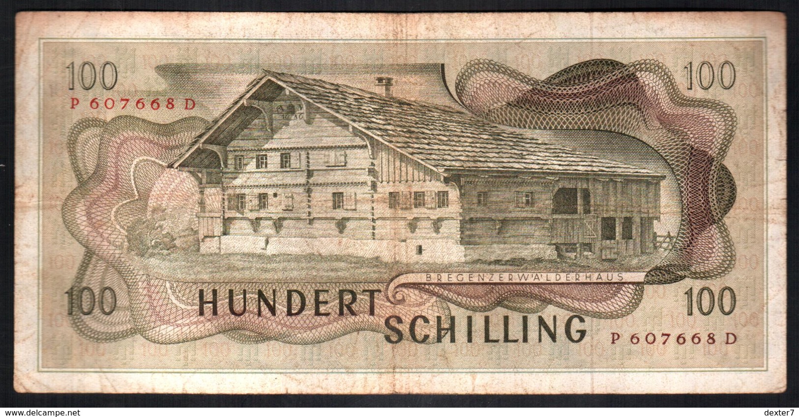 Austria 100 Shillings 1969 Schilling Osterreich Scellini - Molto Circolata - Austria
