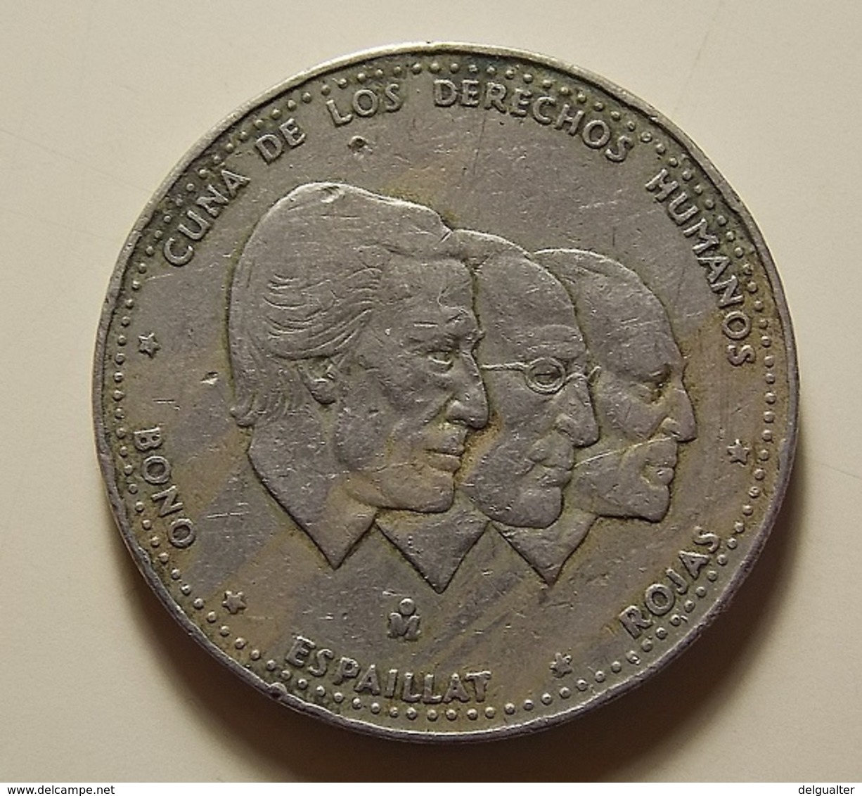 Dominicana 1/2 Peso 1984 - Dominicaine