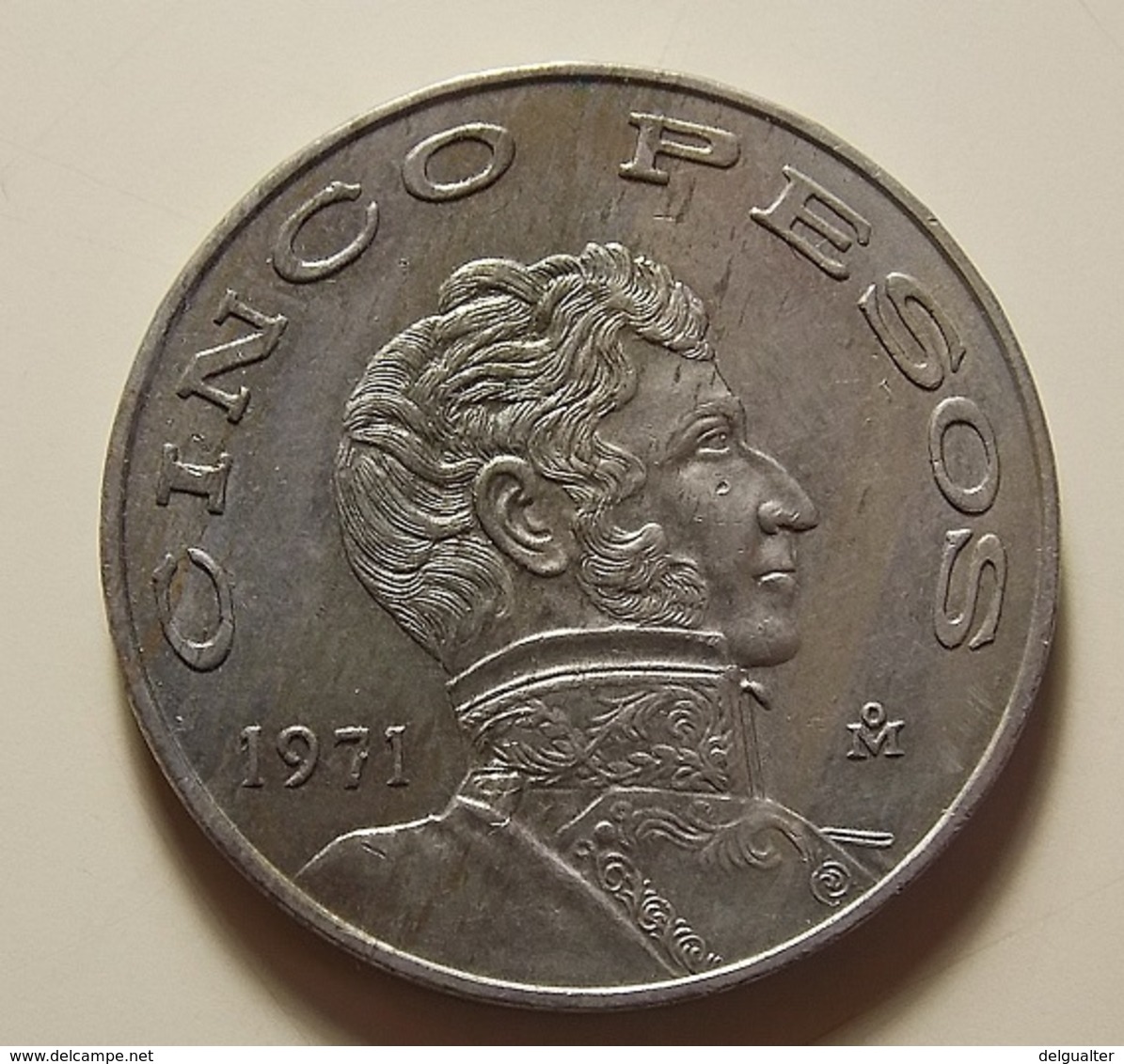 Mexico 5 Pesos 1971 - Messico