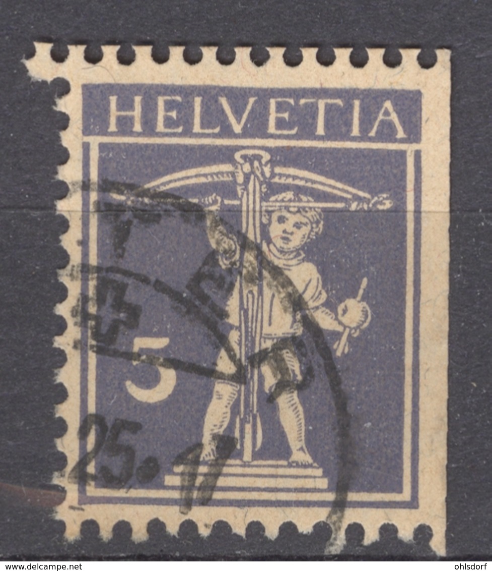 HELVETIA 1921-34: Mi 163 / YT 197, O - FREE SHIPPING ABOVE 10 EURO - Rouleaux