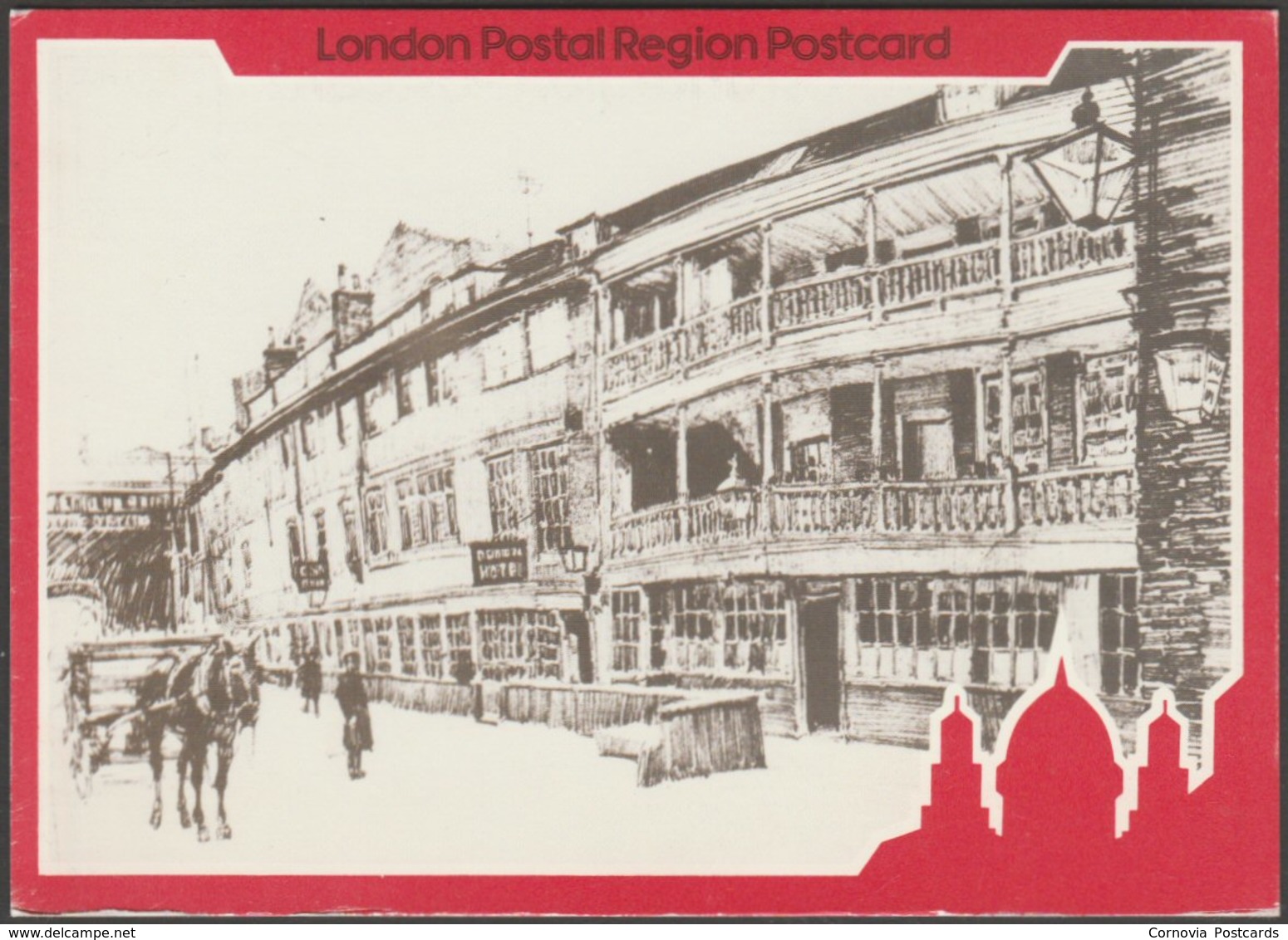 Four Mail Coaching Inns, London, 1984 - London Postal Region Postcards - Other & Unclassified