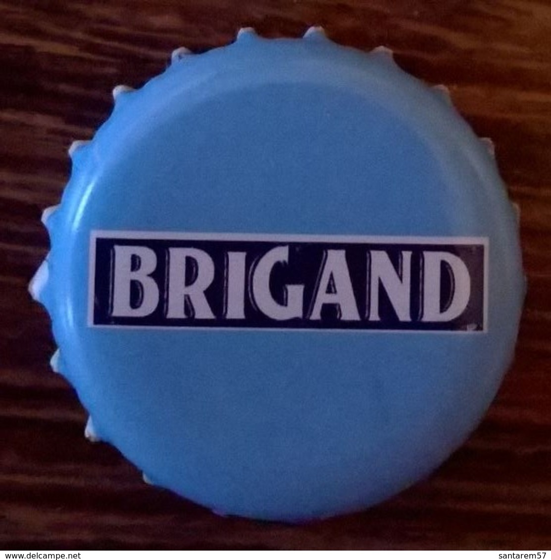 Belgique Capsule Bière Beer Crown Cap Brigand Bleu Ciel - Bière