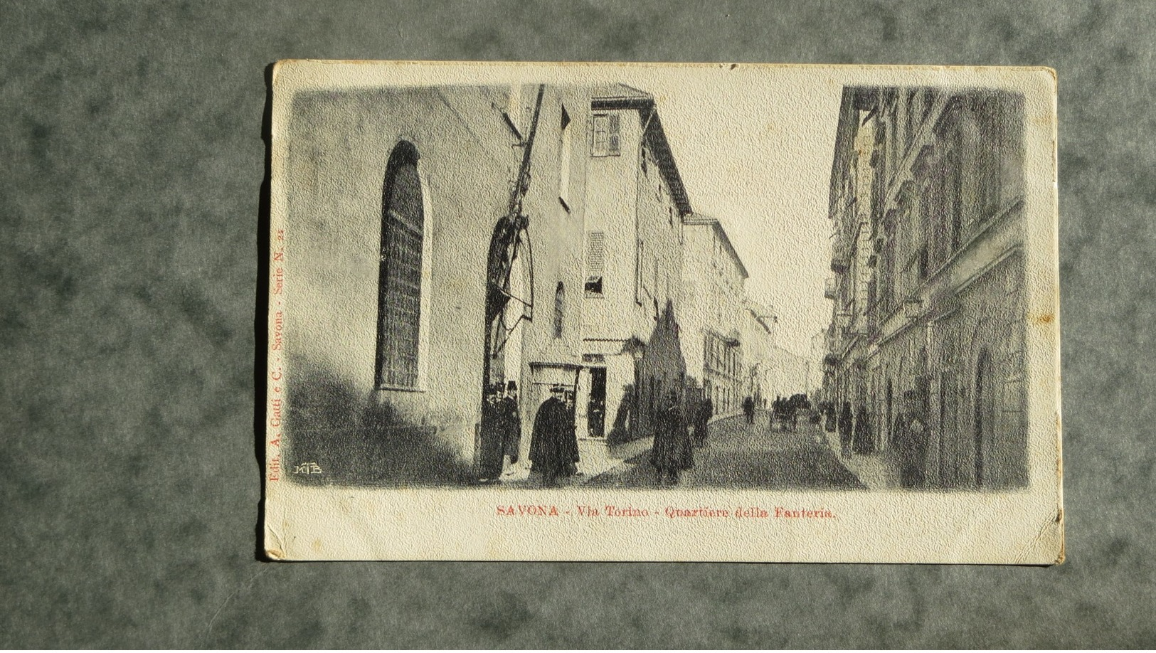 CPA-ITALIE-SAVONA-Via Torino-Quartiere Della Fanteria - Savona