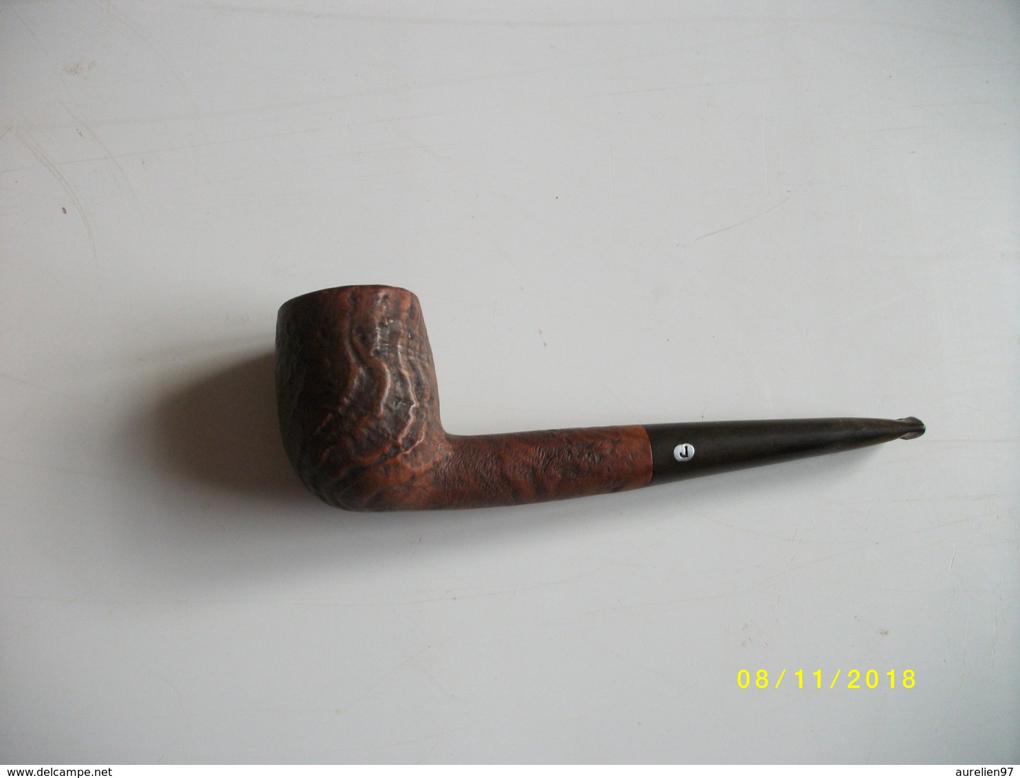 Pipe Marquée J - Pipas En Madera De Brezo ( Bruyere)