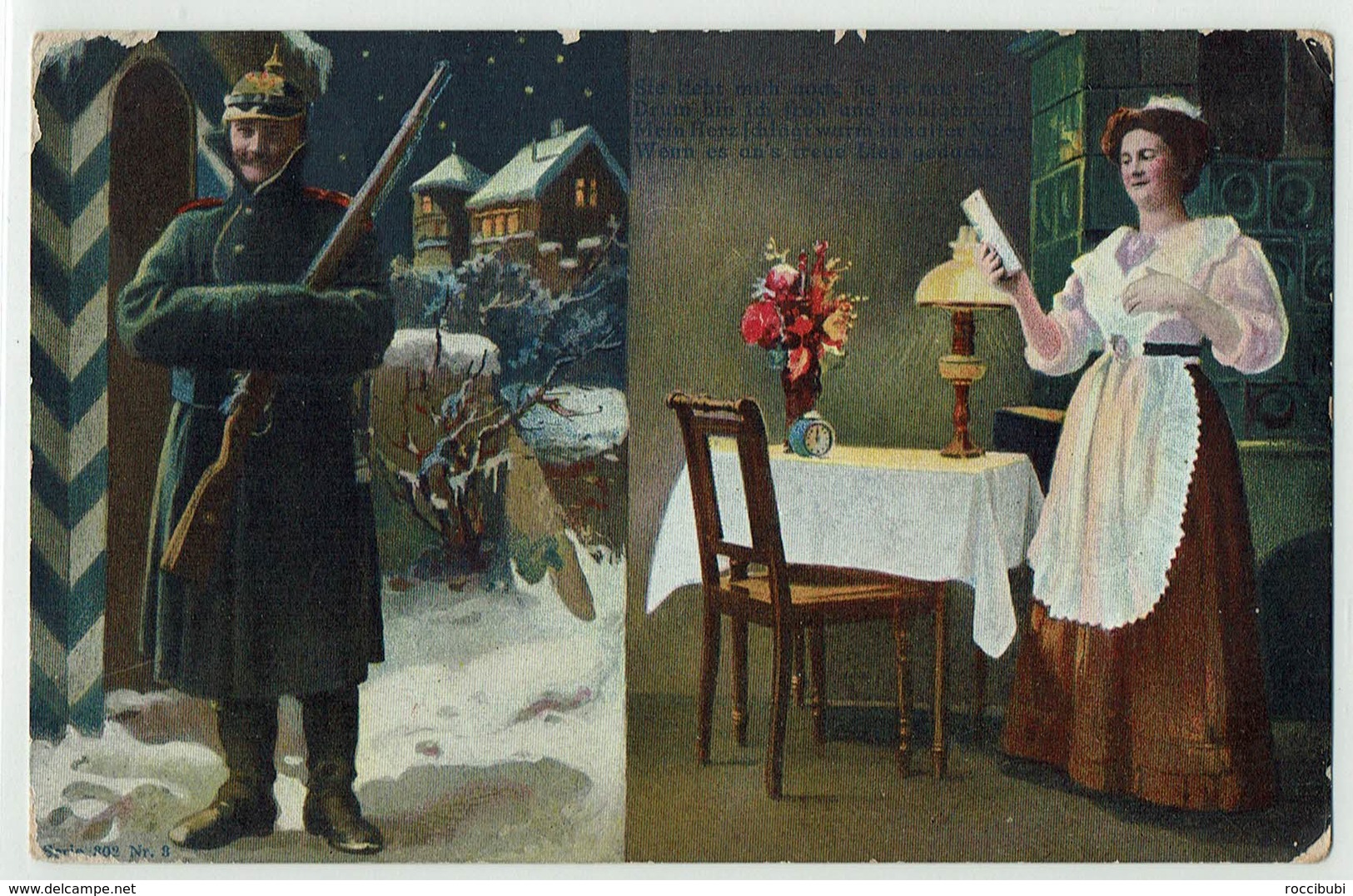 Militär, Uniform, Liebe, Heimat, 1910 - Heimat