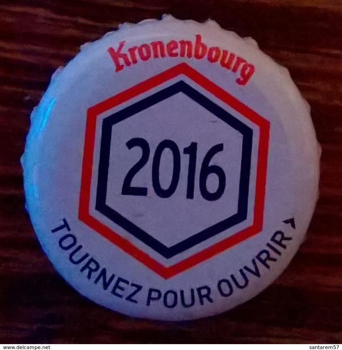 France Capsule Bière Crown Cap Beer Kronenbourg Les Années Qui Comptent 2016 - Bière