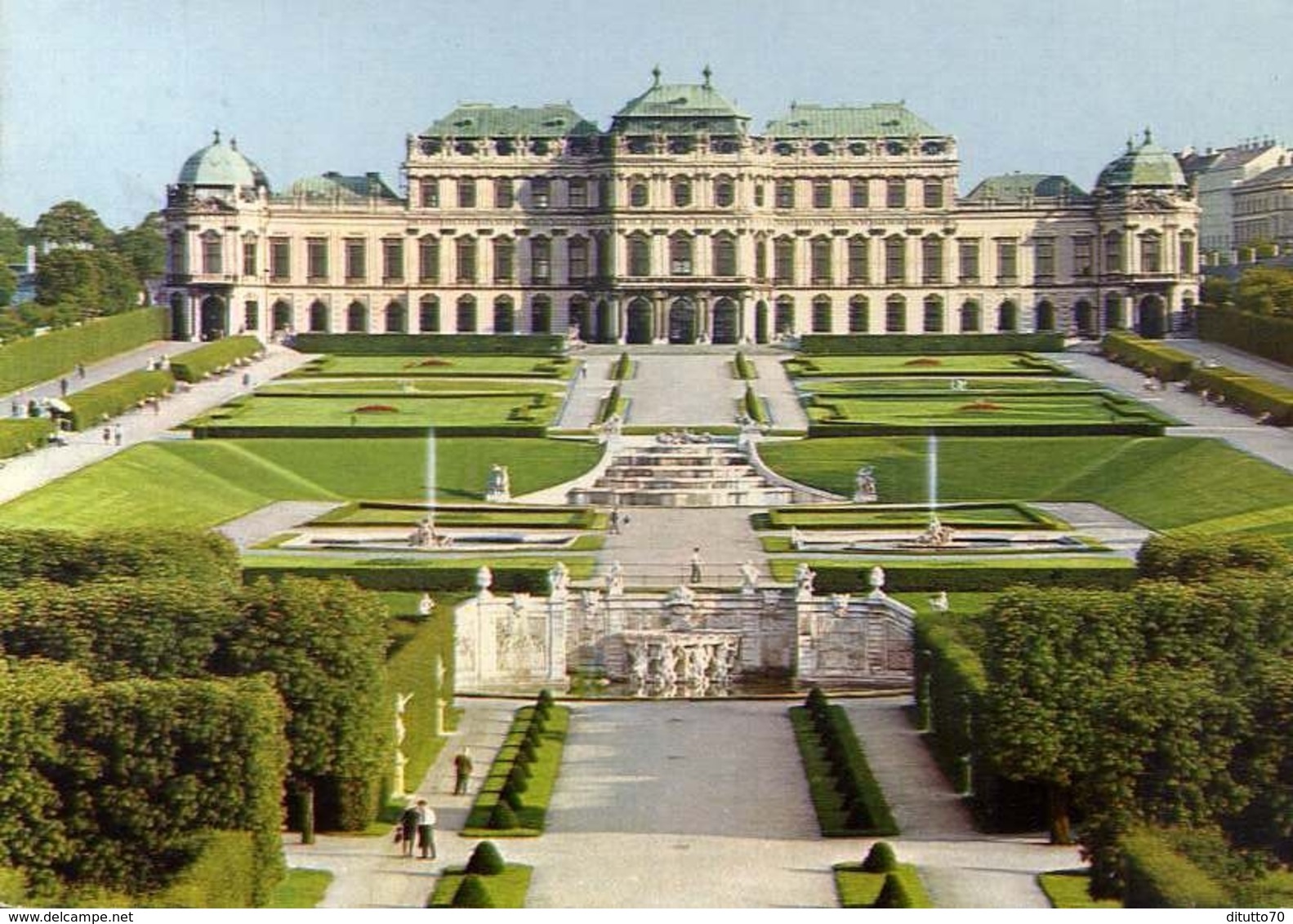 Wien - Belvedere - Formato Grande Viaggiata – E 9 - Belvedere