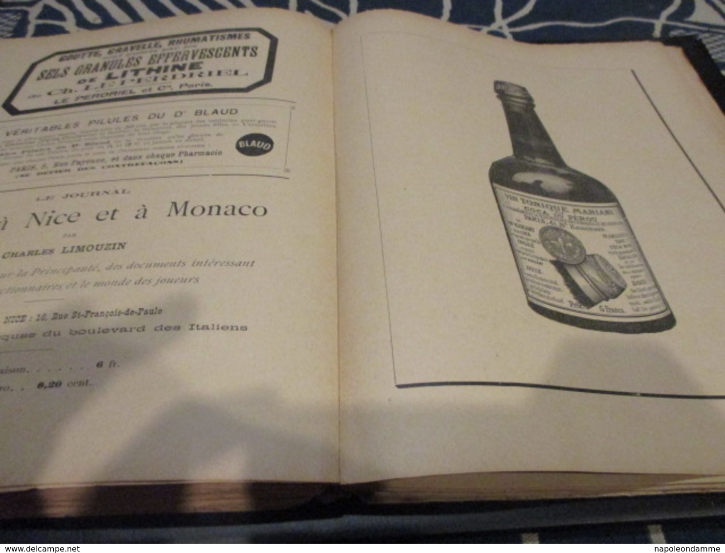 Almanach Illustre de Monaco et de Monte Carlo par Charles Limouzin, illustrations de A Douhin