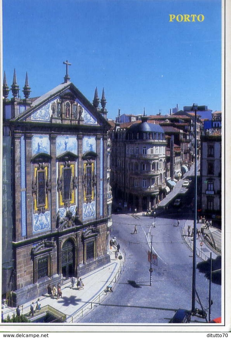 Porto - Portogal - Bigreja Dos Congregados E Rua 31 De Janeiro - Formato Grande Viaggiata – E 9 - Porto