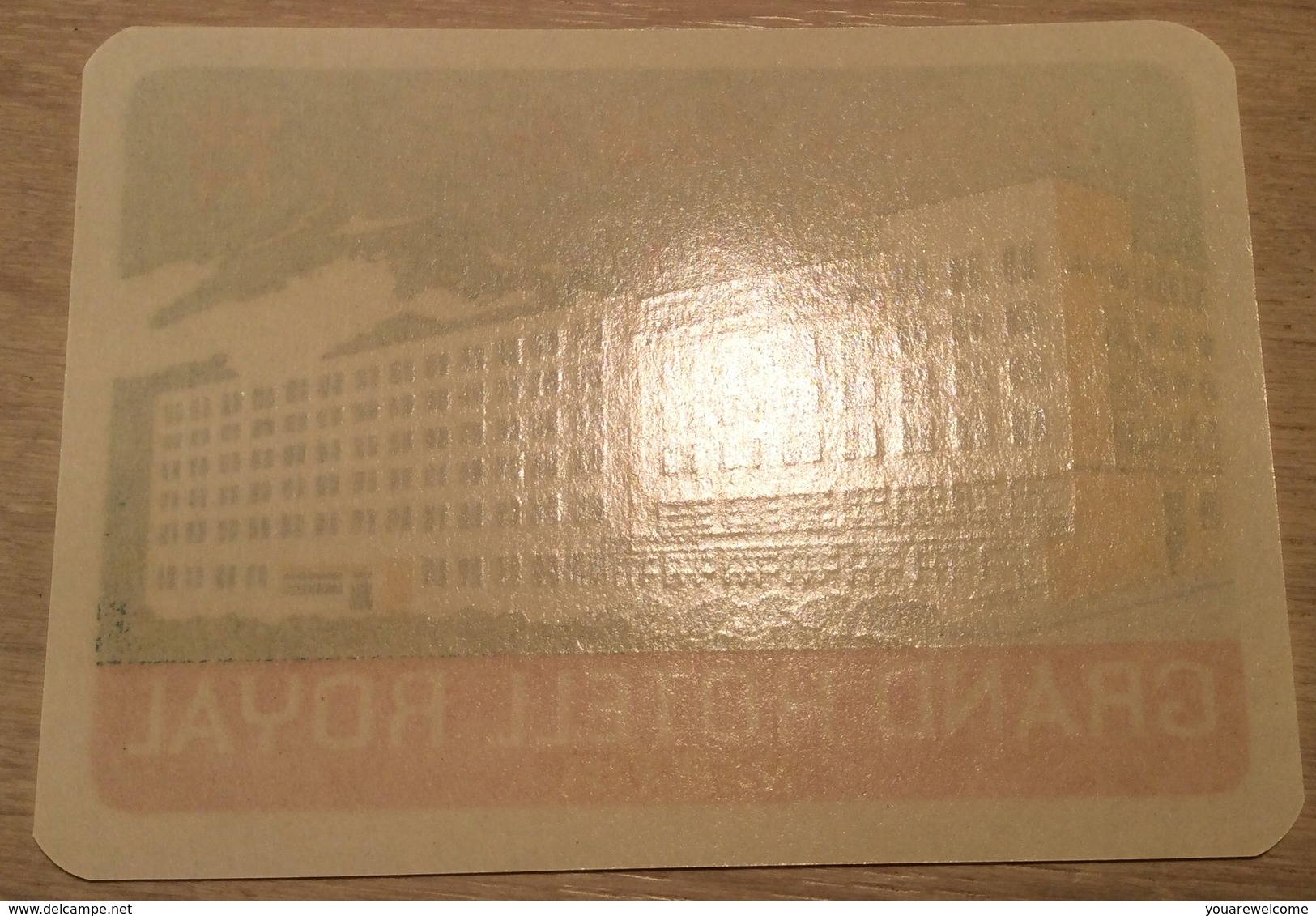 Norway NARVIK 1952 ILLUSTRATED ROYAL GRAND HOTEL Cover > Schweiz + Luggage Label (Brief Advertising Envelope Lettre - Brieven En Documenten