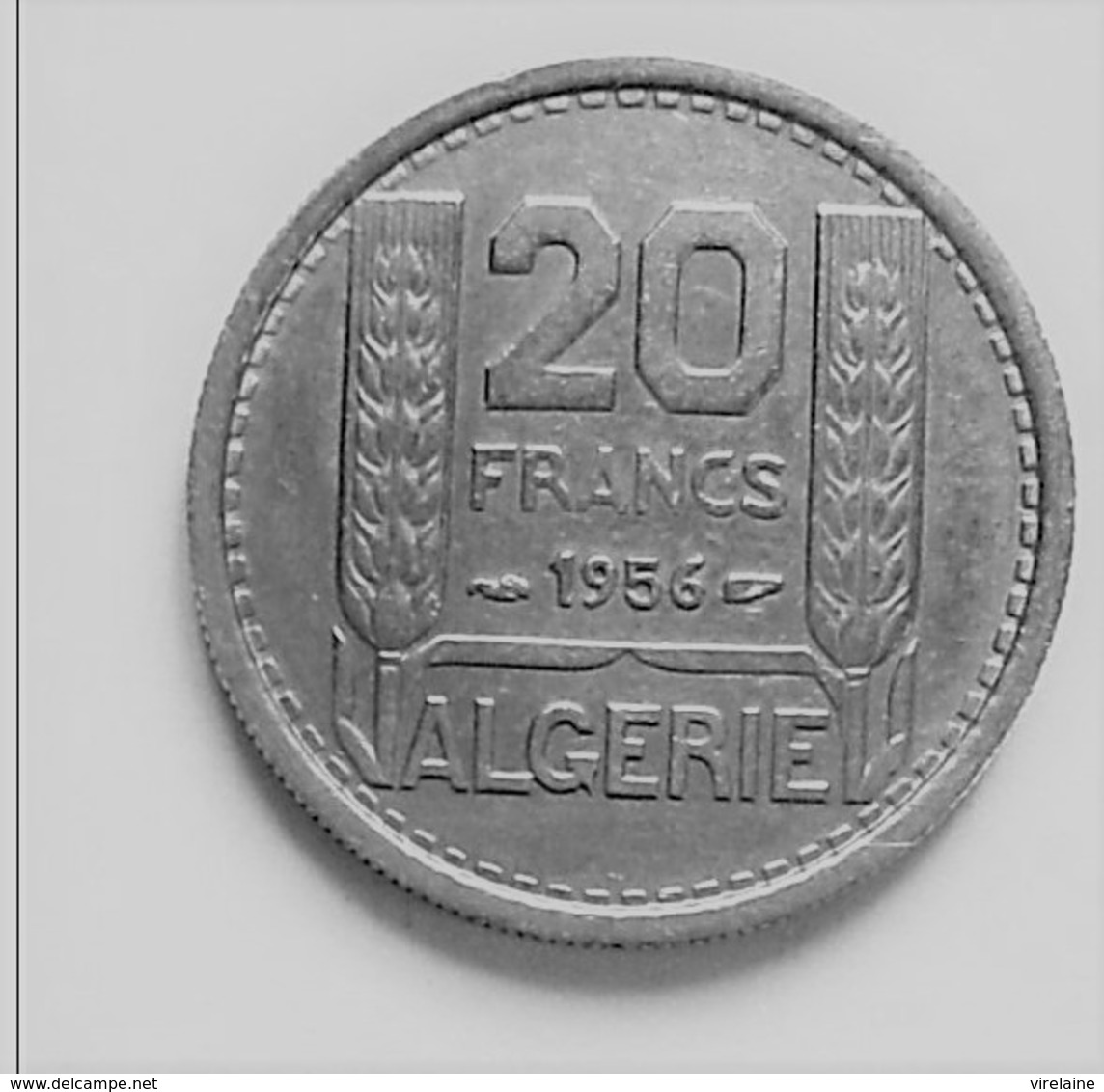 ALGERIE 20  FRANCS 1956      N °133D - Algérie